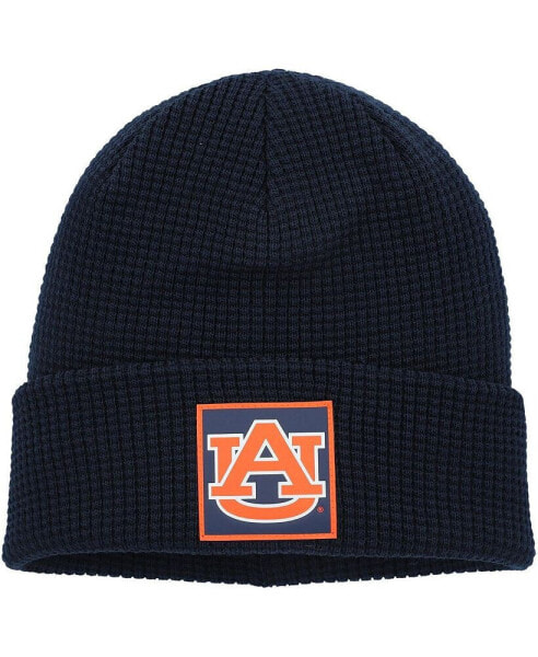 Men's Navy Auburn Tigers Gridiron Cuffed Knit Hat