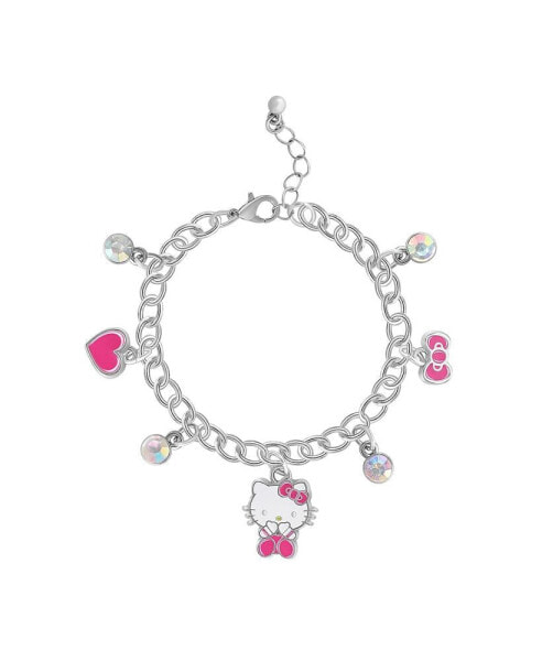 Браслет Hello Kitty Charm Hearts - 6.5'' Chain