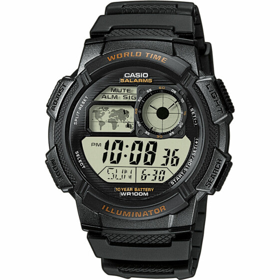 Мужские часы Casio AE-1000W-1AVEF Чёрный Серый (Ø 43 mm) (Ø 45 mm)