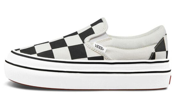 Vans slip-on ComfyCush 低帮 板鞋 男女同款 黑白 / Кроссовки Vans Slip-On ComfyCush VN0A4U1FXT4