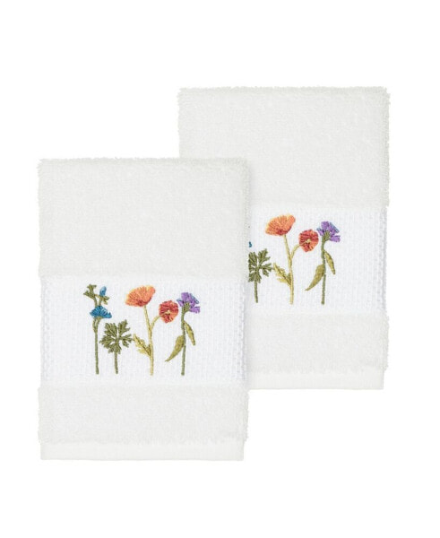 Serenity 2-Pc. Embellished Washcloth Set