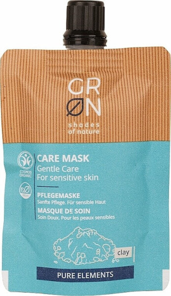 Creme-Maske für empfindliche Haut mit Ton