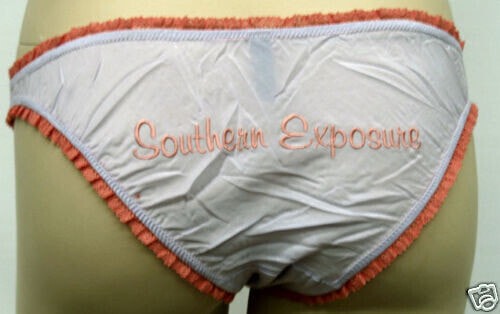 TRA.LA.LA NOVELTY PANTY SOUTHERN EXPOSURE LAVENDER XS RETAIL $18.00