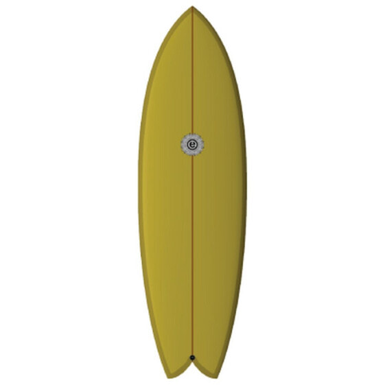 TSA Element Twin Fish Mustard 3F Future 6´2´´ Surfboard