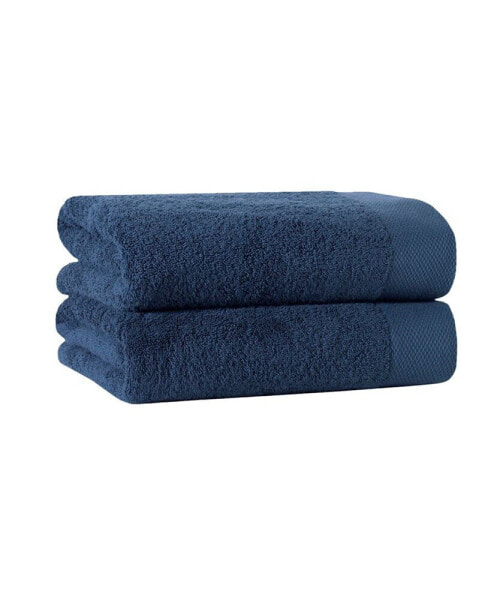 Signature 2-Pc. Bath Sheets Turkish Cotton Towel Set