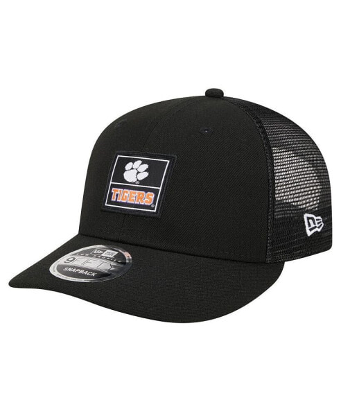 Men's Black Clemson Tigers Labeled 9Fifty Snapback Hat