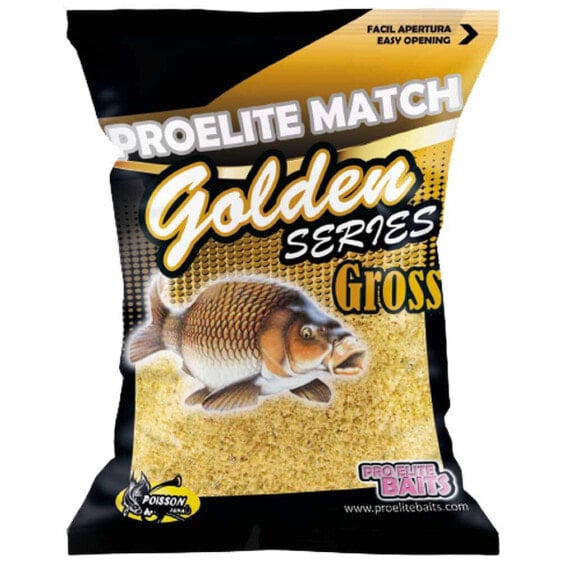 PRO ELITE BAITS Golden Series Carpa Gross 1kg Groundbait
