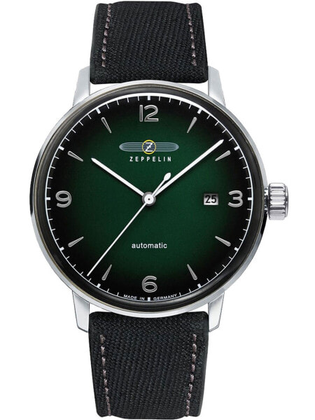 Наручные часы Folio Men's Black Stainless Steel Bracelet Watch 46mm Gift Set.