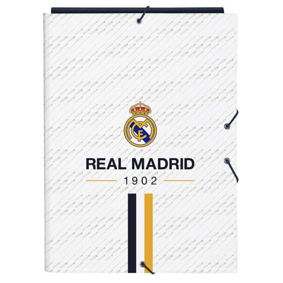 Файл для канцелярских товаров safta Real Madrid ´´1St Equipment 23/24 эластичная биндерная папкаBinder Binder