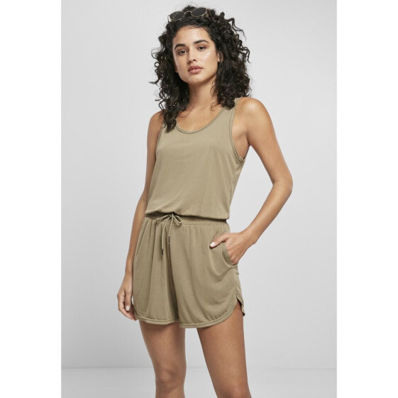 URBAN CLASSICS Sleeveless Jumpsuit Modal Big