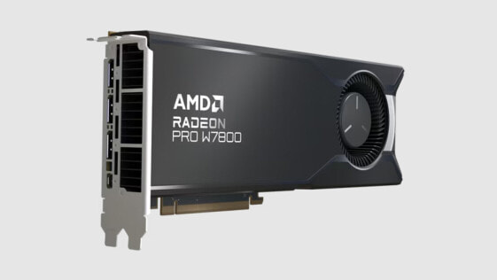 AMD Radeon PRO W7800 - Radeon PRO W7800 - 32 GB - GDDR6 - 256 bit - 12288 x 6912 pixels - PCI Express x16 4.0