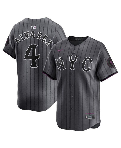 Men's Francisco Alvarez New York Mets 2024 City Connect Limited Player Jersey