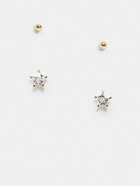 Серьги Baublebar Bulls Statement Stud