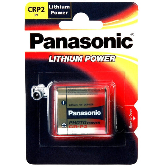 PANASONIC 1 Photo CR-P2P Lithium Batteries