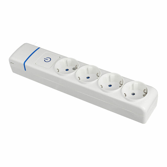 4-socket plugboard with power switch Solera 8004pil 250 V 16 A