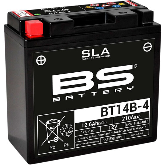 BS BATTERY BT14B-4 SLA 12V 210 A Battery