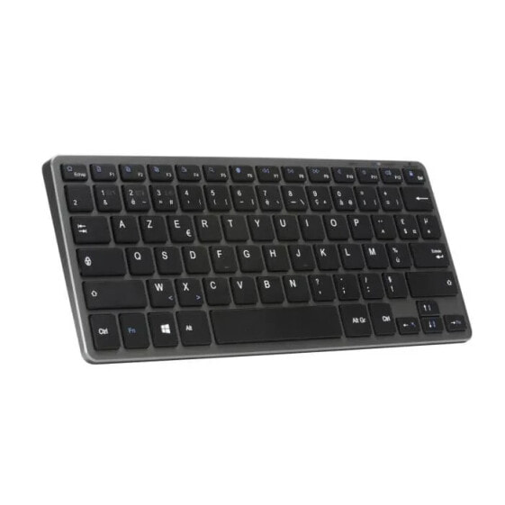 TKL-Tastatur BLUESTORK Bluetooth + 2,4 GHz PC Grau und Schwarz