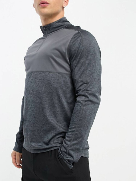 ASOS 4505 training long sleeve t-shirt with contrast panels