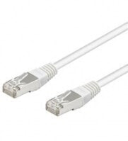 Wentronic CAT 5e Patch Cable - SF/UTP - white - 50m - 50 m - Cat5e - SF/UTP (S-FTP) - RJ-45 - RJ-45