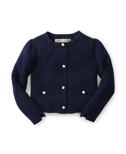 Girls Milano Stitch Cardigan