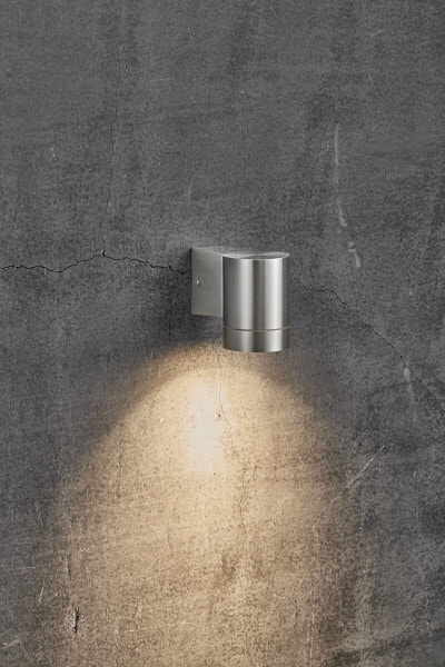Nordlux Tin Single - Outdoor wall lighting - Aluminium - Aluminium - IP54 - Facade - Surfaced