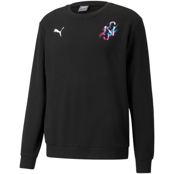 Мужской свитшот спортивный черный  PUMA Sweatshirt Puma Neymar JR Creativity Crew M 605562 01