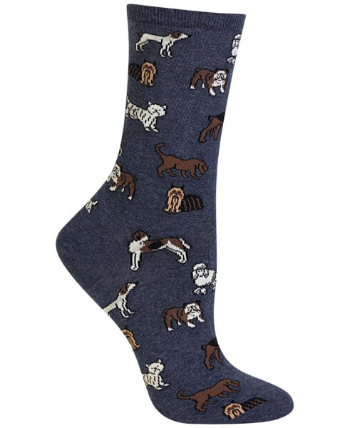 Women's Dogs Fashion Crew Socks