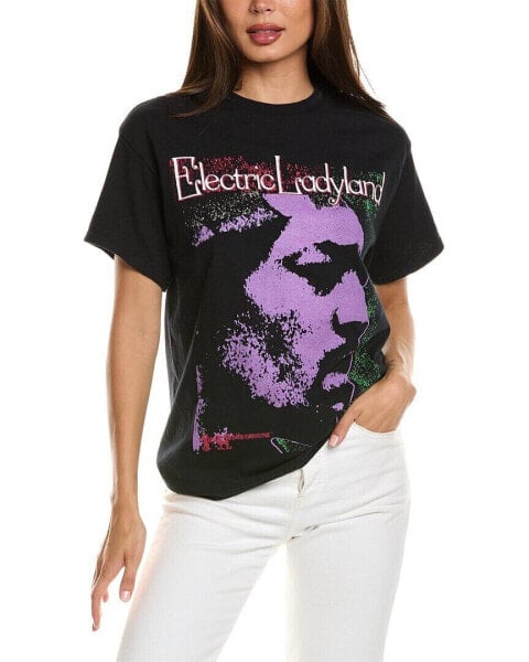 Junk Food Jimi Hendrix Electric Ladyland T-Shirt Women's Black M