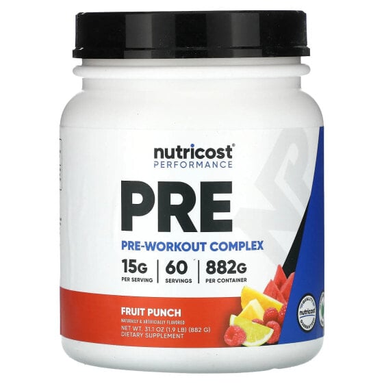 Performance, PRE-X, Xtreme Pre-Workout Complex, Fruit Punch, 2 lb (906 g)