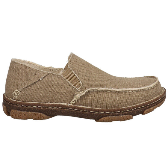 Tony Lama Gator Slip On Mens Brown Casual Shoes TLC125