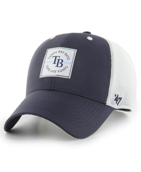 Men's Navy Tampa Bay Rays Disburse MVP Trucker Adjustable Hat