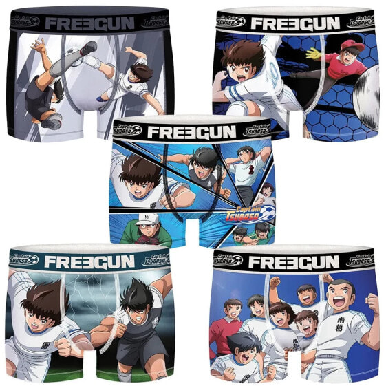 FREEGUN Oliver And Benji boxers 5 units