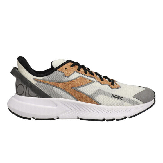 Diadora Mythos Blushield Volo 3 X Acbc Running Mens Grey, Off White Sneakers At