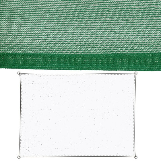 Тент садовый зеленый полиэтилен BB Home Shade Sails 90 x 180 x 0,5 см