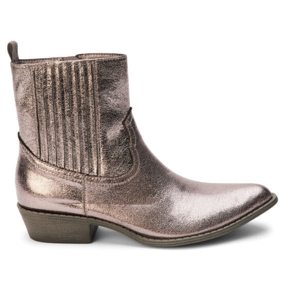 BEACH by Matisse Freya Pointed Toe Metallic Womens Size 7 M Casual Boots FREYA-