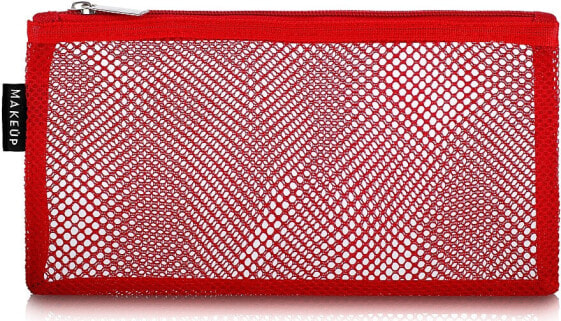 Reisekosmetiktasche rot Red 22x10 cm