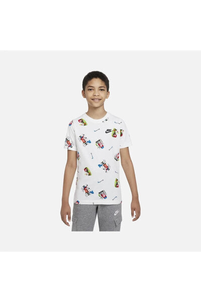Sportswear Boxy Graphic Short-Sleeve (Boys') Çocuk Tişört