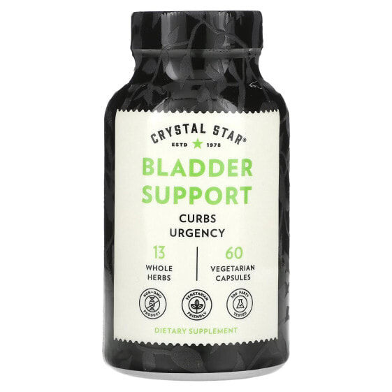 Поддержка мочевого пузыря Crystal Star, 60 вегетарианских капсул