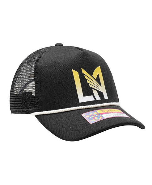 Men's Black LAFC Atmosphere Trucker Adjustable Hat