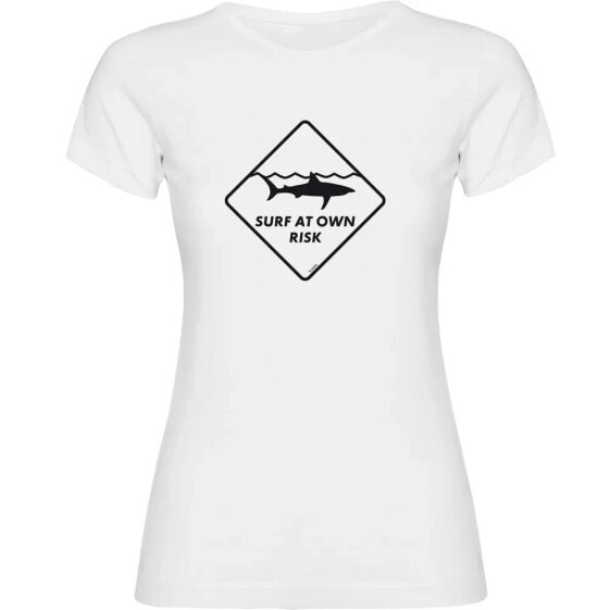 KRUSKIS Surf At Own Risk short sleeve T-shirt