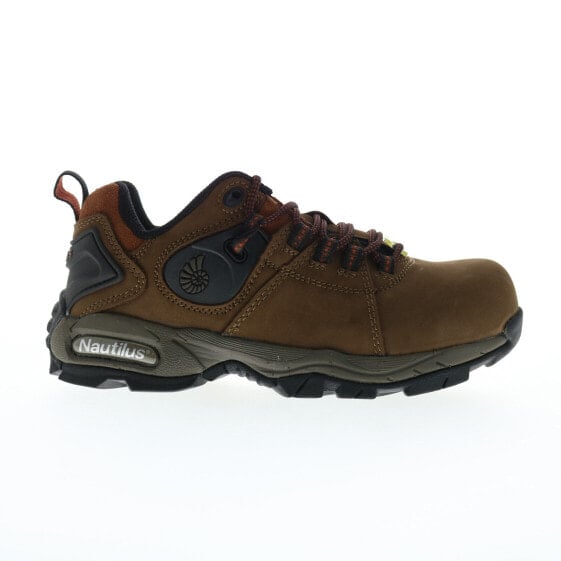 Nautilus Specialty ESD Composite Toe SD10 N1303 Mens Brown Work Shoes