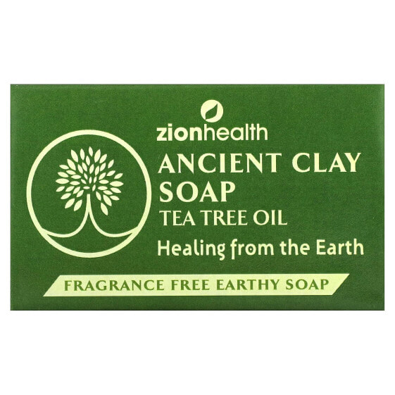 Жидкое мыло без аромата Zion Health Ancient Clay с маслом чайного дерева 170 г
