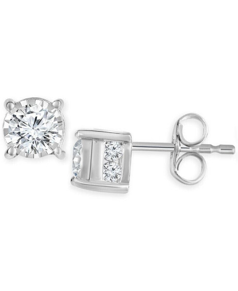 Diamond Stud Earrings (3/4 ct. t.w.) in 14k White, Yellow or Rose Gold