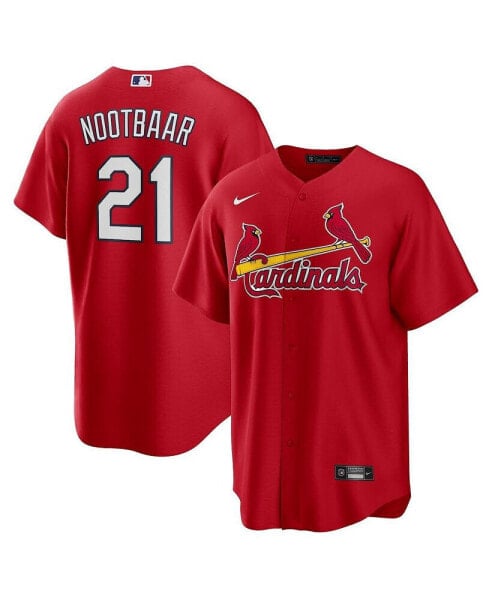 Men's Lars Nootbaar St. Louis Cardinals Big Tall Alternate Replica Player Jersey