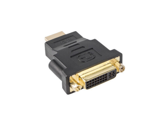 Lanberg AD-0014-BK - HDMI - DVI-D (F) (24 + 5) - Black