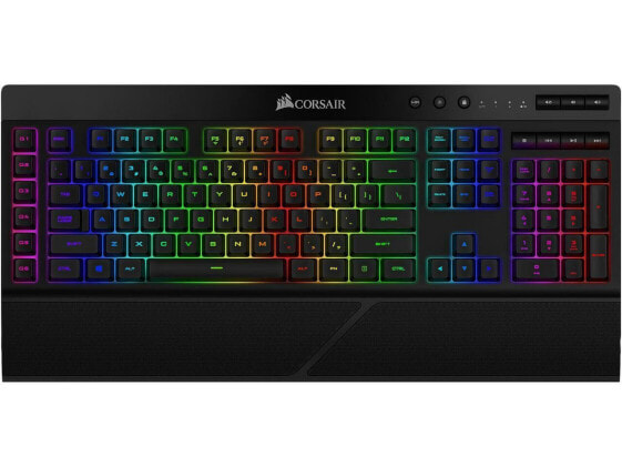 CORSAIR K57 RGB WIRELESS Gaming Keyboard with SLIPSTREAM WIRELESS Technology, Ba