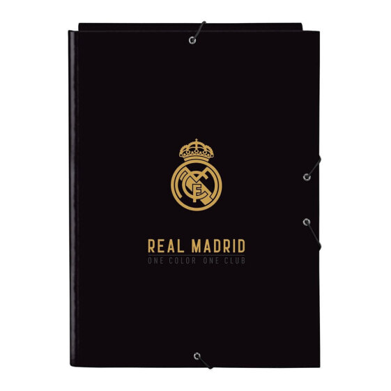 Файл для школы с эластичными полосами Real Madrid SAFTA Elastic 3-я форма