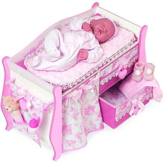 TOY PLANET Daniela Crib Toy Changing Table 38x63x28 cm