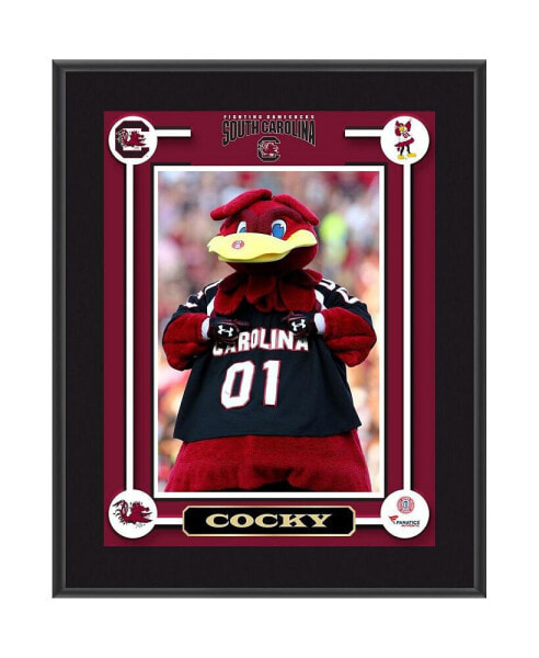 South Carolina Gamecocks Cocky Mascot 10.5'' x 13'' Sublimated Plaque