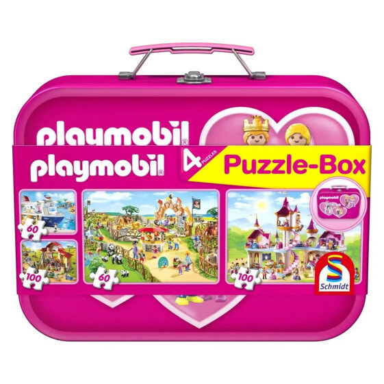 Puzzle Playmobil Pink Metallbox